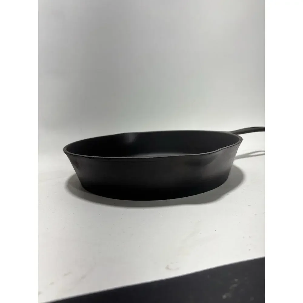 Vintage Wagner Unmarked Cast Iron Skillet 10” Restored Sits Flat USA